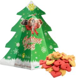 RollsRocky Recompense crocante pentru caini ROLLS ROCKY Brad de Craciun, biscuiti Fantasy, verde, 100g