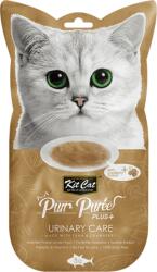 KIT CAT Recompense lichde pentru pisici Kit Cat Purr Puree Plus+ Urinary Care, ton si merisoare, 4x15g