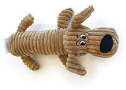 M-Pets Jucarie din plus, CHARLY Squeaker M-PETS, maro, 32x17x9 cm
