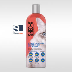 SynergyLabs Supliment anti naparlire pentru pisici SHED-X, Synergy Labs, 237 ml