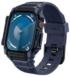 Spigen ACS08593 Spigen Rugged Armor PRO Apple Watch 10 (42mm) ütésálló tok, Sötétkék (ACS08593)