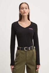 Guess Jeans hosszú ujjú női, fekete, W4YI21 J1314 - fekete XL