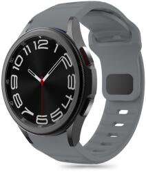 Samsung Galaxy Watch 5 / 5 Pro (40 / 44 / 45 mm) okosóra szíj - Tech- Protect IconBand Line - szürke színű szilikon szíj (szíj szélesség: 20 mm) - tokgalaxis