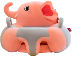 Scamp Ülést segítő fotel babáknak - Rózsaszín elefánt
