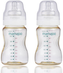 Mamajoo BPA mentes PES Cumisüveg - 2 db - 250 ml - arany