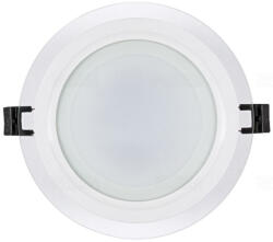 UltraLux LED panel kerek, 12W, 4200K, IP44 Ultralux LPRG1242 - Készlet erejéig! ! ! (G1242)