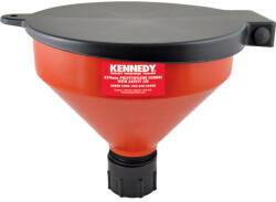 KENNEDY Polietilén tölcsér zárható fedéllel, 253 x 200 mm (KEN5402680K) - ezermesterszerszam