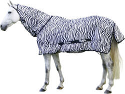 Covalliero RugBe Zebra pătură de protecție împotriva muștelor (145 cm)