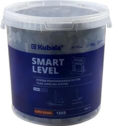 KUBALA SMART LEVEL fugázó klipsz, 1, 5 mm, 800 db + 20 literes vödör, KUBALA (KUB1869)