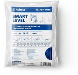 KUBALA SMART LEVEL fugázó klipsz, 1, 0 mm, 500 db/csomag, KUBALA (KUB1817)