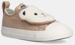 Converse gyerek sportcipő CHUCK TAYLOR AS ONE STRAP bézs, A10040C - bézs 22