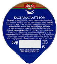 Orsi kacsamájpástétom 50 g