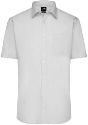 James & Nicholson (Daiber) Férfi rövid ujjú ing JN680 - Világos szürke | 2XL (1-JN680-1760326)