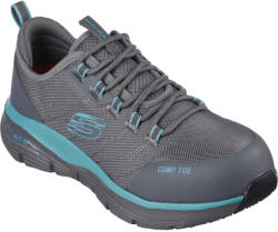 Skechers Work: Arch Fit SR - Ebinal női munkavédelmi cipő S3 SRC (108075EC_GYAQ41)