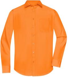 James & Nicholson (Daiber) Férfi hosszú ujjú ing JN678 - Narancssárga | 3XL (1-JN678-1760075)