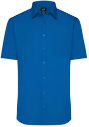 James & Nicholson (Daiber) Férfi rövid ujjú ing JN680 - Királykék | 2XL (1-JN680-1760368)