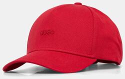 HUGO pamut baseball sapka piros, nyomott mintás, 50519255 - piros Univerzális méret