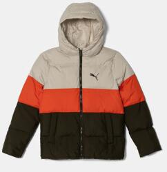 PUMA gyerek dzseki Poly Hooded ffer Jacket zöld, 626502 - zöld 104