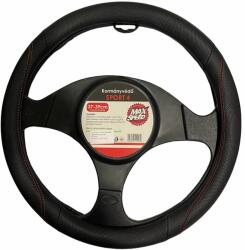 Maxspeed Husa volan Sport - M - Ø 37/39cm - Negru/Rosu