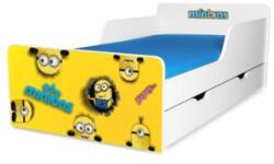 Oli's Pat copii Minions 2-12 ani cu sertar - PC-P-MNS-SRT-80 (PC-P-MNS-SRT-80)