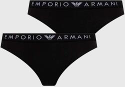 Emporio Armani Underwear bugyi 2 db fekete, 163334 4F227 - fekete XS