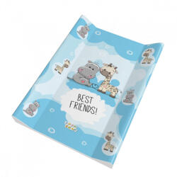  Babastar merev pelenkázó lap 50*70 cm - Best friend's ! kék - babyshopkaposvar
