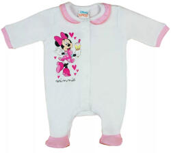  Disney Minnie fagyis pamut baba rugdalózó fodros gallér (68) - fehér