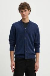 Paul Smith gyapjú kardigán sötétkék, M2R. 535X. L21935 - sötétkék L