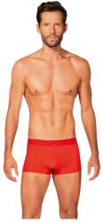 Obsessive - oldalán átlátszó boxer (piros) (21333003181) - shop
