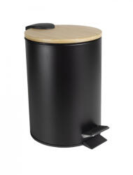 Jotta Cos de gunoi cu pedala 3L, negru, Scandic (50748) Cos de gunoi