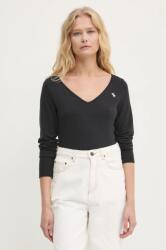Abercrombie & Fitch hosszú ujjú női, fekete, KI139-4666 - fekete L