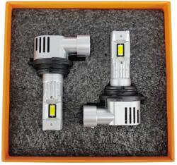LEDtech HB4 LED izzó 9006 6500K M6S Jégfehér - Hideg fehér 7535 CSP LED CANBUS 12V 3100lm✔️ (HB4-led)