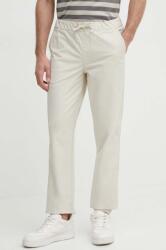 Pepe Jeans nadrág PULL ON CUFFED SMART PANTS férfi, bézs, testhezálló, PM211687 - bézs 31