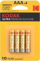 Kodak Ultra Premium Alkáli Mikro Elem AAA (1, 5V) B4