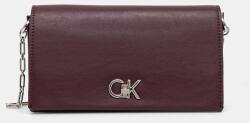 Calvin Klein kézitáska bordó, K60K612806 - burgundia Univerzális méret