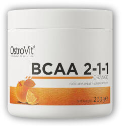 OstroVit BCAA 2-1-1 200g - portocale