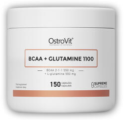 OstroVit Supreme BCAA + Glutamină 1100mg 150 Capsule