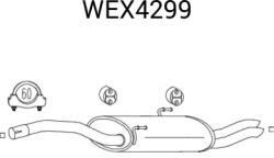 QWP Toba esapament finala QWP WEX4299 (WEX4299)