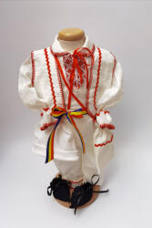 Magazin Traditional Compleu traditional baietel Rosu