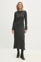 ANSWEAR ruha szürke, maxi, harang alakú - szürke S/M - answear - 12 990 Ft