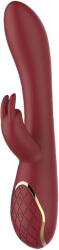 DreamToys Vibrator Rabbit Emily Romance 10 Moduri Vibratii Silicon USB Rosu 20.1 cm Vibrator