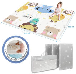 Kidwell Salteluta de joaca pentru copii 150 x 200 cm Kidwell INDA - Animals (EDIMAEDIND01A1)