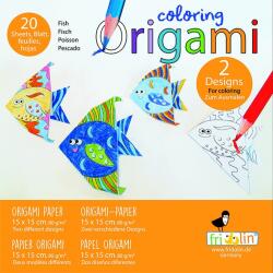 Fridolin Origami Pesti de colorat, Fridolin (4031172113874)