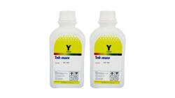 Ink-Mate Pachet Flacon Refill Cerneala Ink-Mate 2X 500ml Yellow HP T0B29A (982X) si Pix Schneider