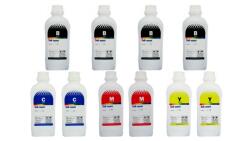 Ink-Mate Pachet Flacon Refill Cerneala Ink-Mate 4X 1000ml Negru HP C4840A (10), 2X 1000ml Cyan HP C4841A (10), 2X 1000ml Magenta HP C4843A (10), 2X 1000ml Yellow HP C4842A (10) si Pix Schneider