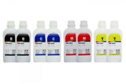 Ink-Mate Pachet Flacon Refill Cerneala Ink-Mate 2X 1000ml Negru HP 3YM75AE (653), 2X 1000ml Cyan HP 3YM74AE (653), 2X 1000ml Magenta HP 3YM74AE (653), 2X 1000ml Yellow HP 3YM74AE (653) si Pix Schneider
