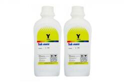 Ink-Mate Pachet Flacon Refill Cerneala Ink-Mate 2X 1000ml Yellow HP CD974AE (920XL) si Pix Schneider