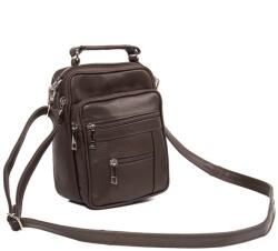 Gentomix Borseta barbati piele naturala B14 maro