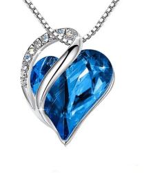  Colier cu pandantiv inimă din Swarovski® Crystals - Cadoul Perfect pentru Ea