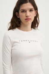 Tommy Hilfiger pamut hosszúujjú bézs, DW0DW19434 - bézs XL